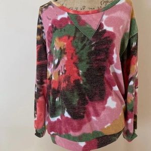 Tie-Dye BiBi Long-Sleeved Top